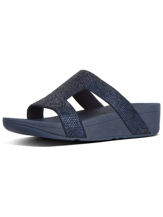 Obrázek produktu Pantofle na podpatku FitFlop tmavě modrá