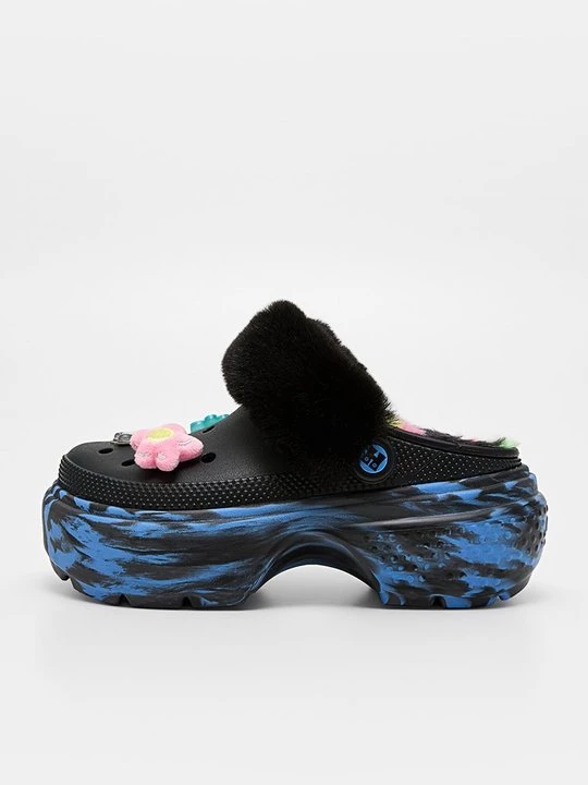 Obrázek produktu Pantofle na podpatku Happy Socks černá