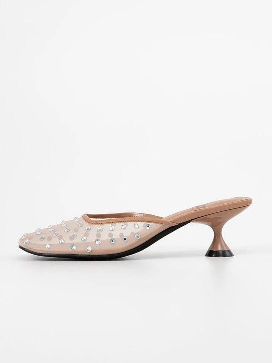 Obrázek produktu Pantofle na podpatku Jeffrey Campbell tělová