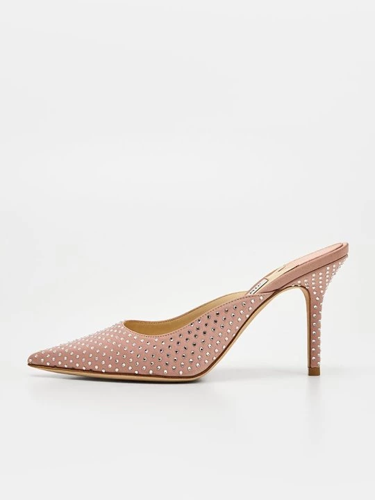 Obrázek produktu Pantofle na podpatku Jimmy Choo světle růžová