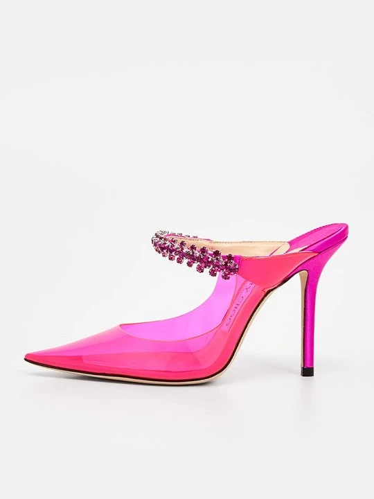 Obrázek produktu Pantofle na podpatku Jimmy Choo růžová