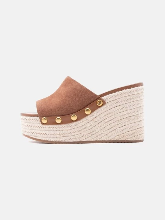 Obrázek produktu Pantofle na podpatku Michael Kors hnědá