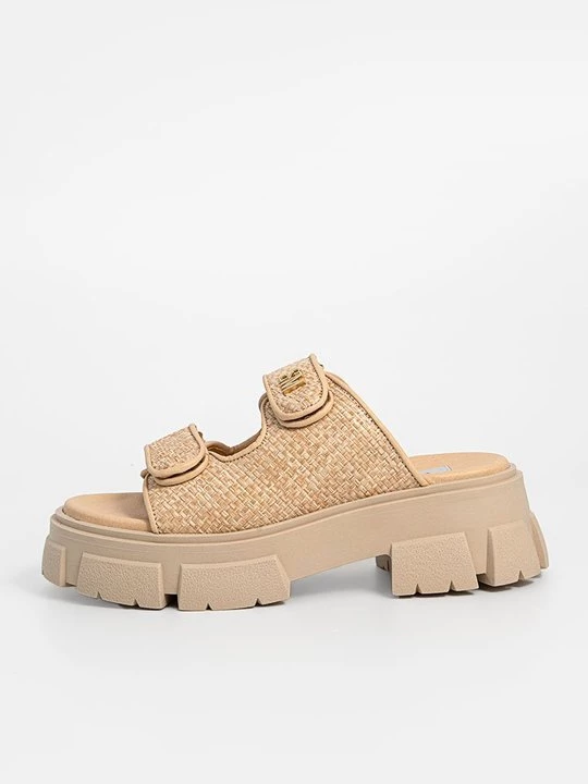 Obrázek produktu Pantofle na podpatku Steve Madden béžová