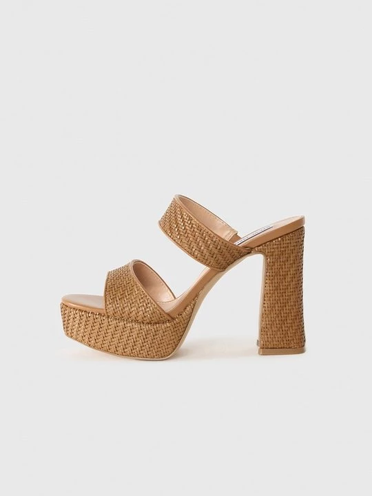 Obrázek produktu Pantofle na podpatku Steve Madden koňaková