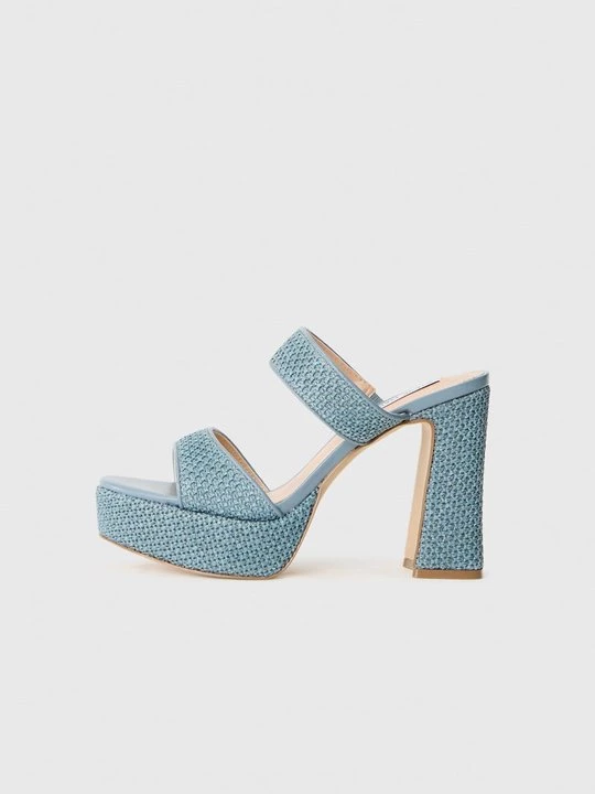 Obrázek produktu Pantofle na podpatku Steve Madden modrá