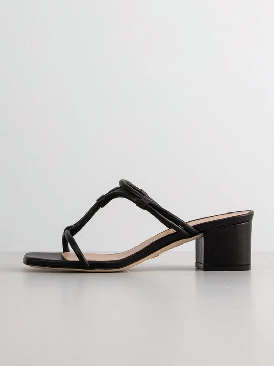 Obrázek produktu Pantofle na podpatku Stuart Weitzman černá