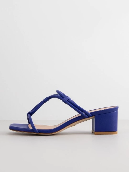 Obrázek produktu Pantofle na podpatku Stuart Weitzman modrá