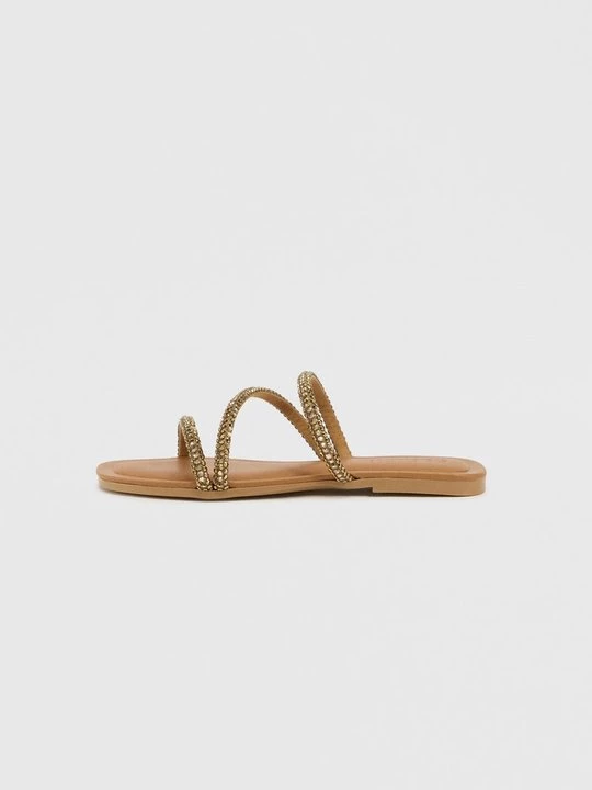 Obrázek produktu Pantofle Steve Madden růžově zlatá barva