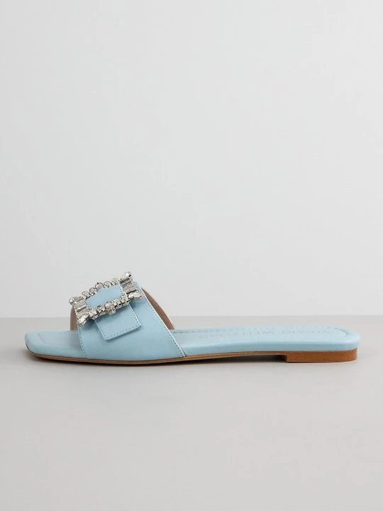 Obrázek produktu Pantofle Stuart Weitzman světle modrá