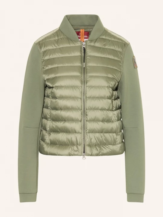 Obrázek produktu Parajumpers Lehká Péřová Bunda Kalysta Z Kombinace Materiálů světle zelená