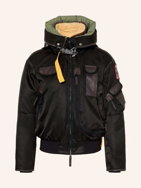 Obrázek produktu Parajumpers Péřový Bluzon Gobi 20th černá / tmavě hnědá / olivová