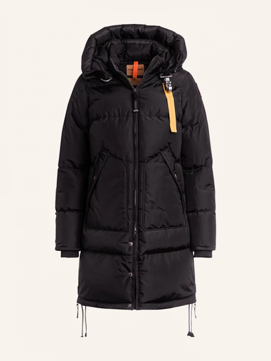 Obrázek produktu Parajumpers Péřový Kabát Long Bear S Odnímatelnou Kapucí černá