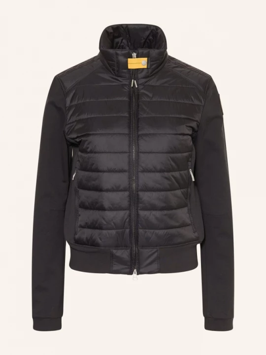 Obrázek produktu Parajumpers Prošívaná Bunda Rosy Z Kombinace Materiálů černá