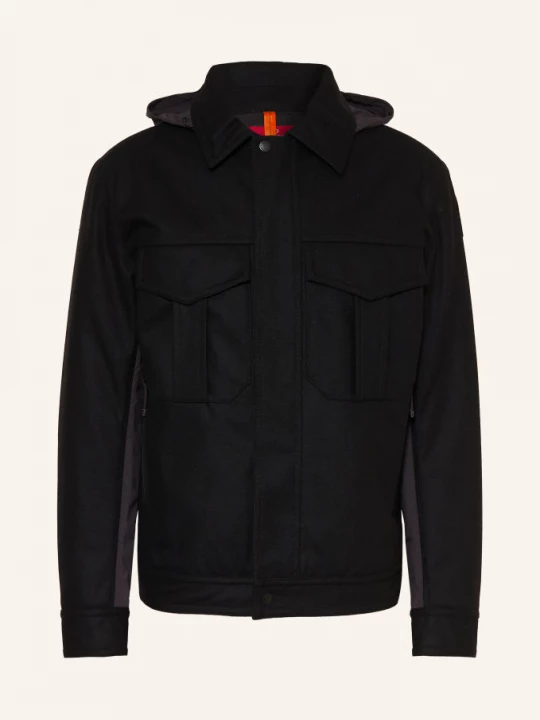 Obrázek produktu Parajumpers Svrchní Košile Hina S Odnímatelnou Kapucí černá