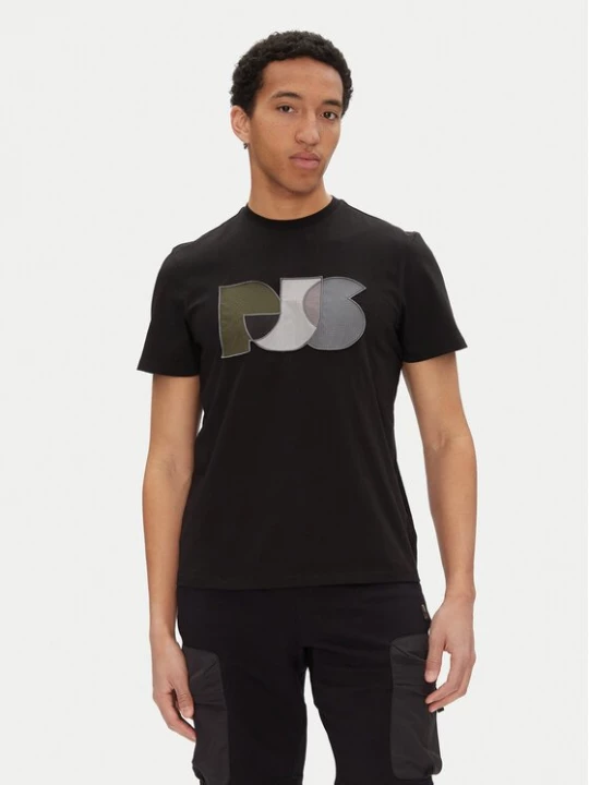 Obrázek produktu Parajumpers T-Shirt Leland 25SMPMTSGT09 Černá Regular Fit