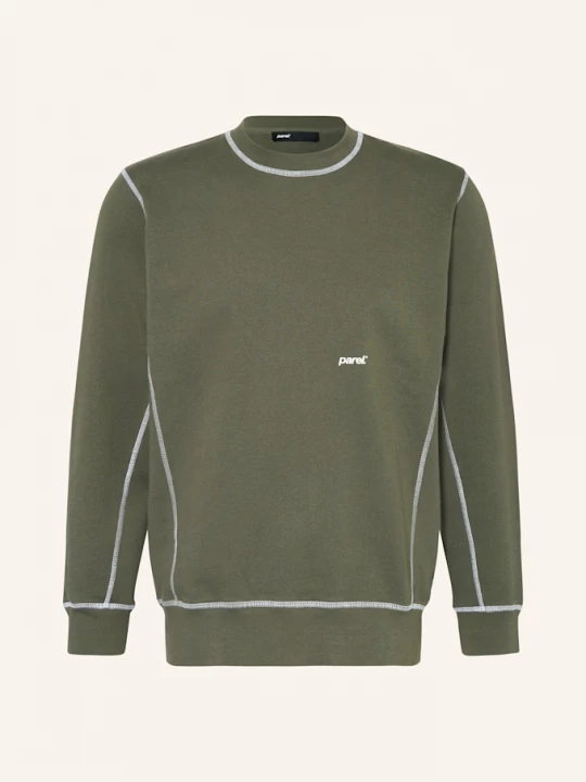 Obrázek produktu Parel. Mikina Contrast Crewneck olivová