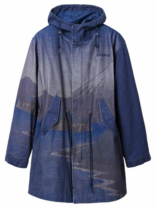Obrázek produktu Parka Desigual modrá