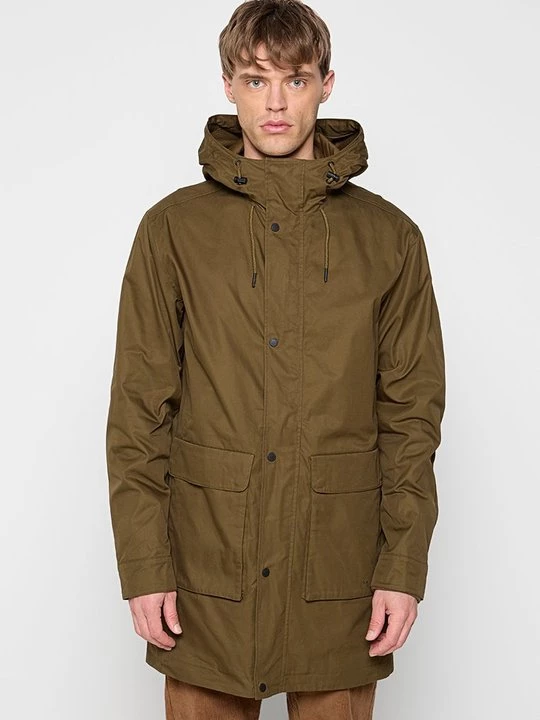 Obrázek produktu Parka KnowledgeCotton Apparel olivová