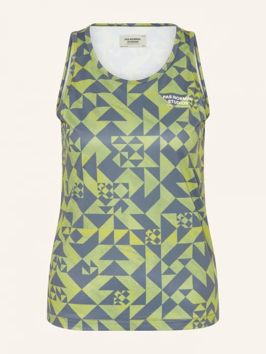 Obrázek produktu Pas Normal Studios Běžecké Tričko Balance Singlet Nd zelená / tmavě šedá