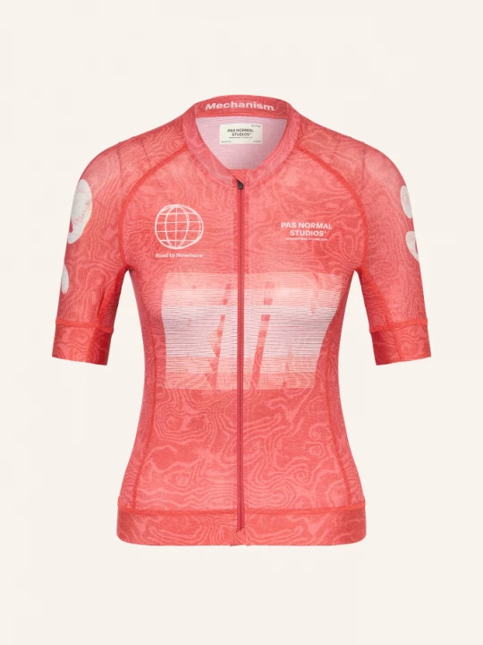 Obrázek produktu Pas Normal Studios Cyklistický Dres Mechanism Logo červená / bílá