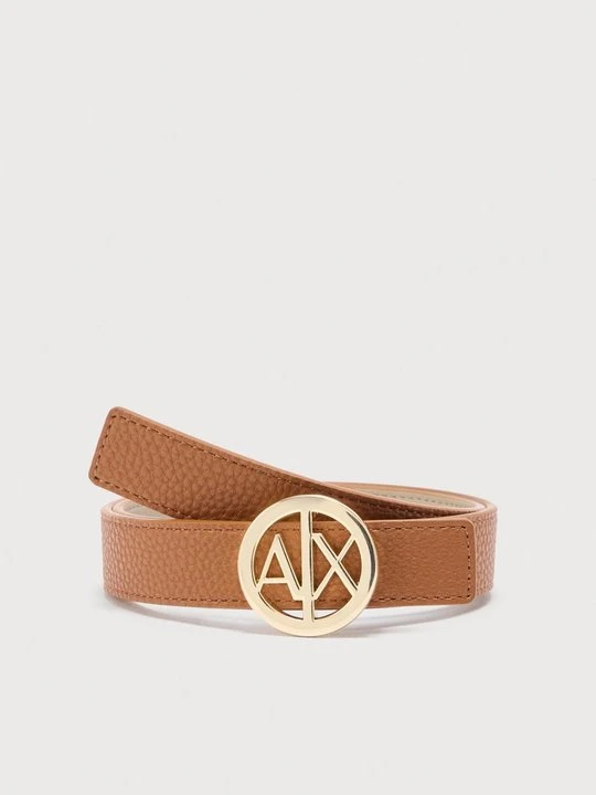 Obrázek produktu Pásek Armani Exchange světle hnědošedá