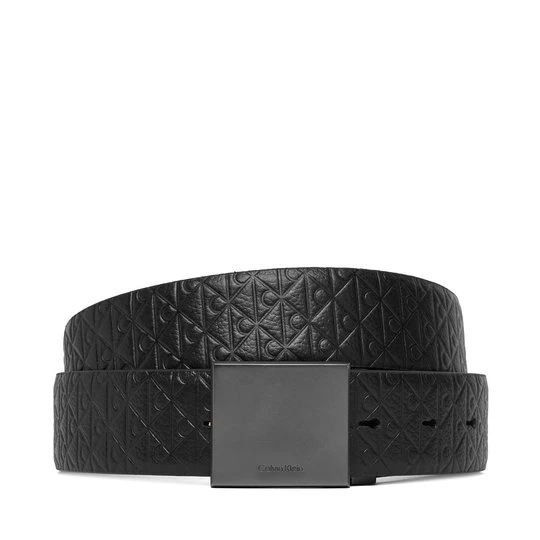 Obrázek produktu Pásek Calvin Klein Dress Plaque Pebble Aop 35Mm Ad LV04D7141G Černá