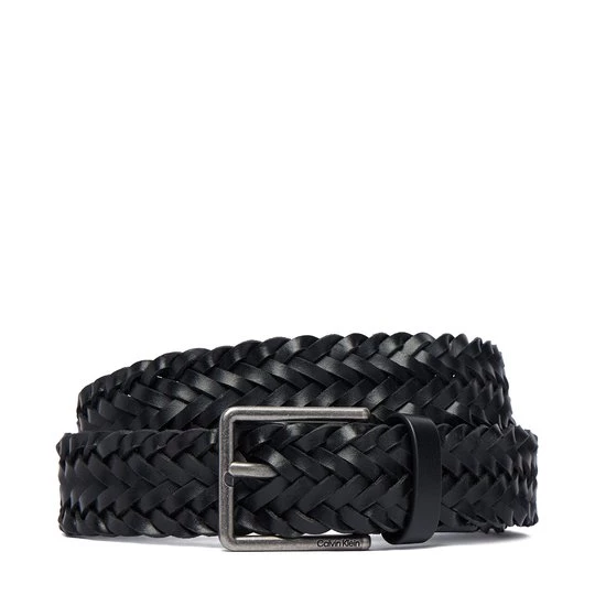 Obrázek produktu Pásek Calvin Klein Warmth Buckle Woven 35Mm Fixed - LV04D7061G Černá