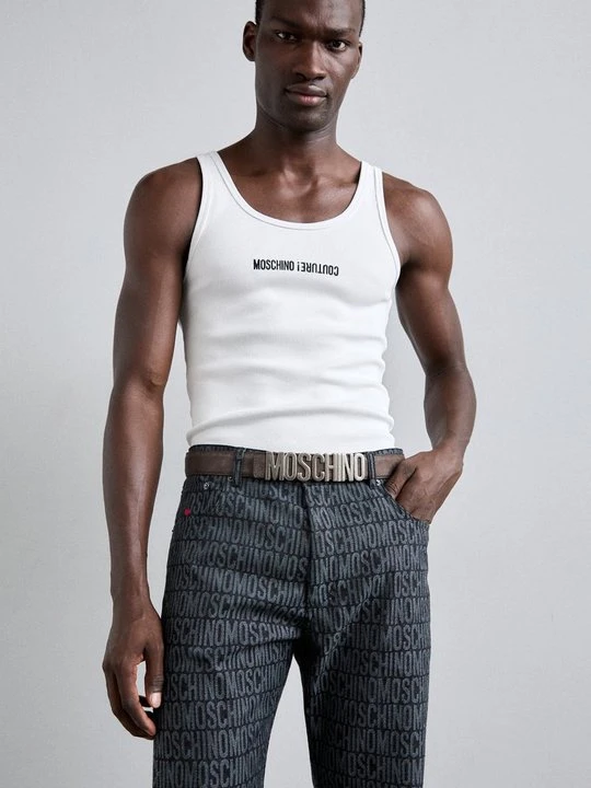 Obrázek produktu Pásek MOSCHINO hnědá