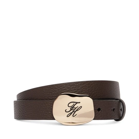 Obrázek produktu Pásek Tommy Hilfiger Th Plaque 2.5 Pebble AW0AW19152 Hnědá