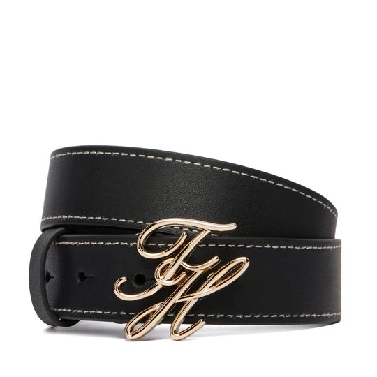 Obrázek produktu Pásek Tommy Hilfiger Th Script 3.0 AW0AW18568 Tmavomodrá