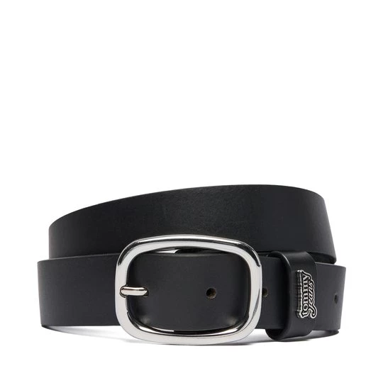 Obrázek produktu Pásek Tommy Jeans Tjw Oval 3.0 Buckle AW0AW18812 Černá