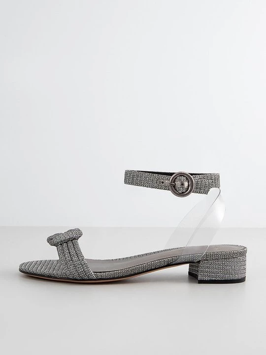 Obrázek produktu Páskové sandály Alexandre Birman stříbrná barva