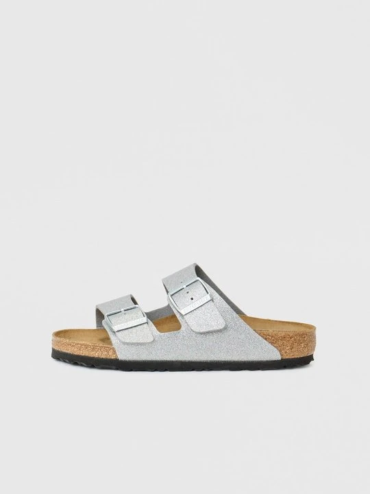 Obrázek produktu Páskové sandály Birkenstock stříbrná