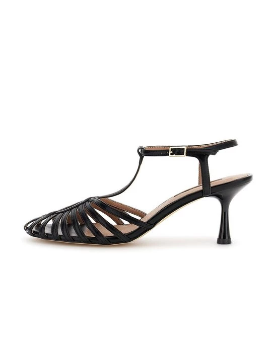 Obrázek produktu Páskové sandály CAFèNOIR skvrnitě antracitová
