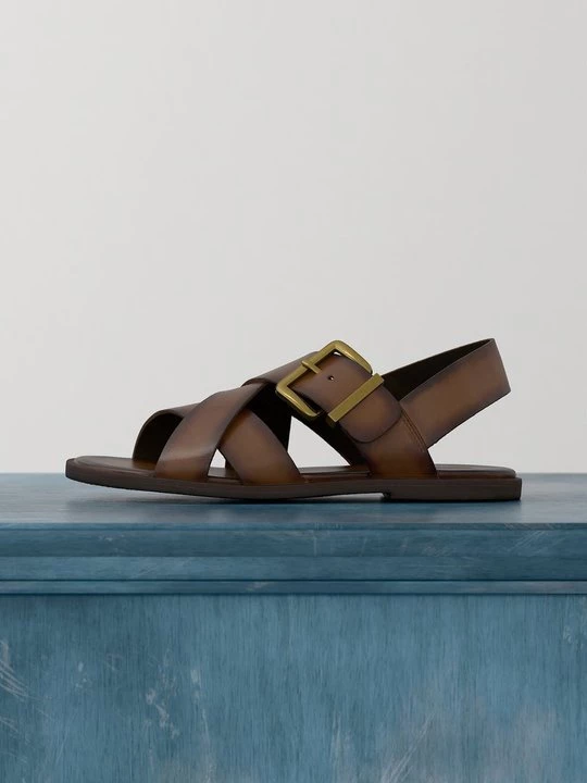 Obrázek produktu Páskové sandály Copenhagen Shoes tmavě hnědá