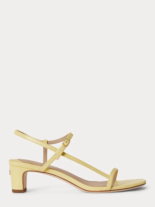 Obrázek produktu Páskové sandály Lauren Ralph Lauren světle žlutá