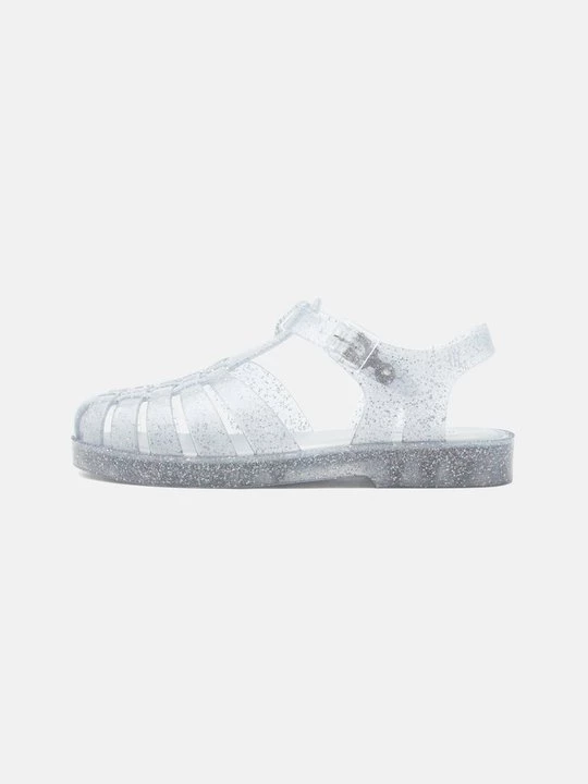Obrázek produktu Páskové sandály Mini Melissa stříbrná