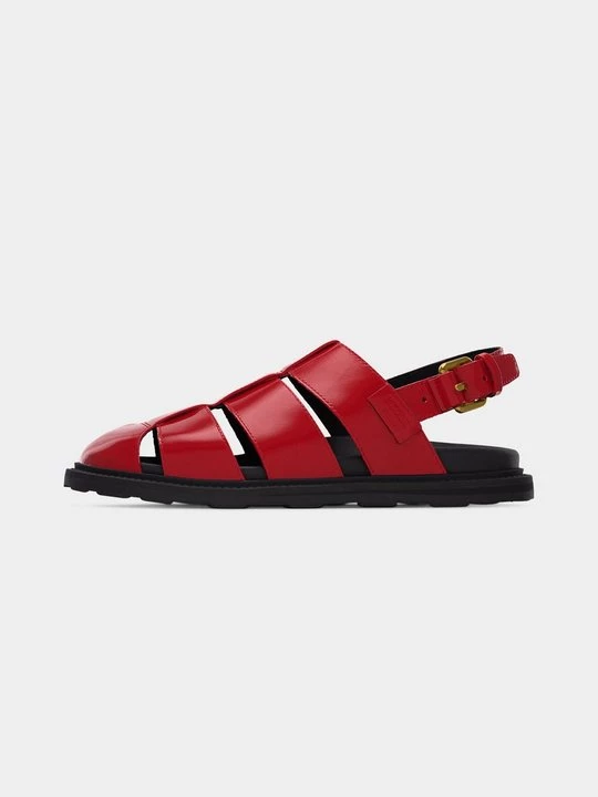 Obrázek produktu Páskové sandály MOSCHINO červená