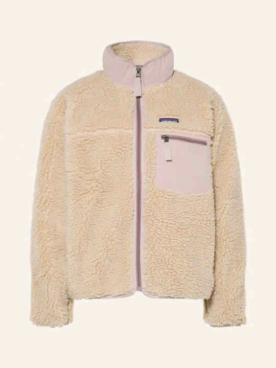 Obrázek produktu Patagonia Fleecová Mikina Classic Retro-X béžová / světle růžová