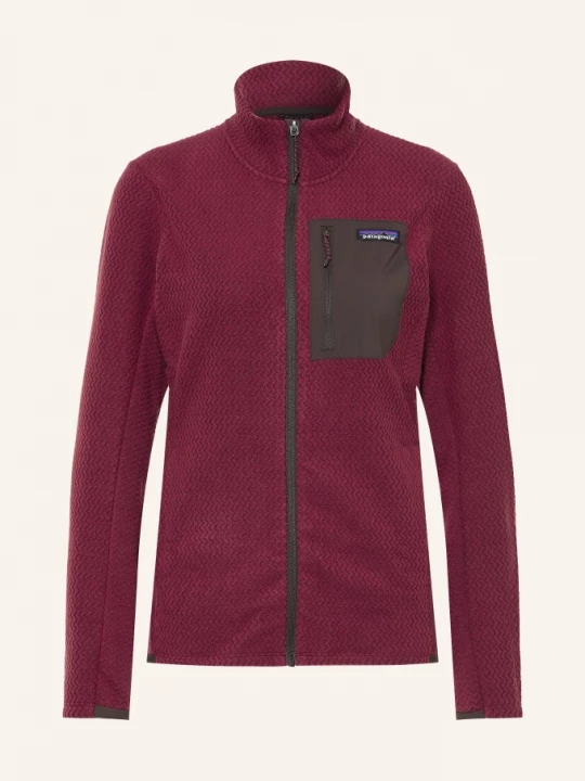 Obrázek produktu Patagonia Fleecová Mikina r1® Air fuchsiová / tmavě hnědá