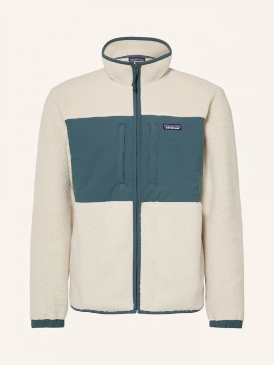 Obrázek produktu Patagonia Fleecová Mikina Retro Pile krémová / petrolejová