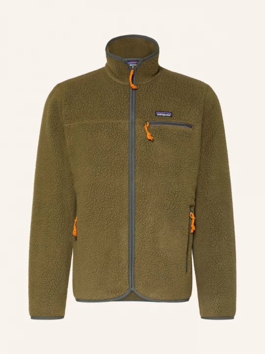 Obrázek produktu Patagonia Fleecová Mikina Retro Pile tmavě zelená / tmavě šedá