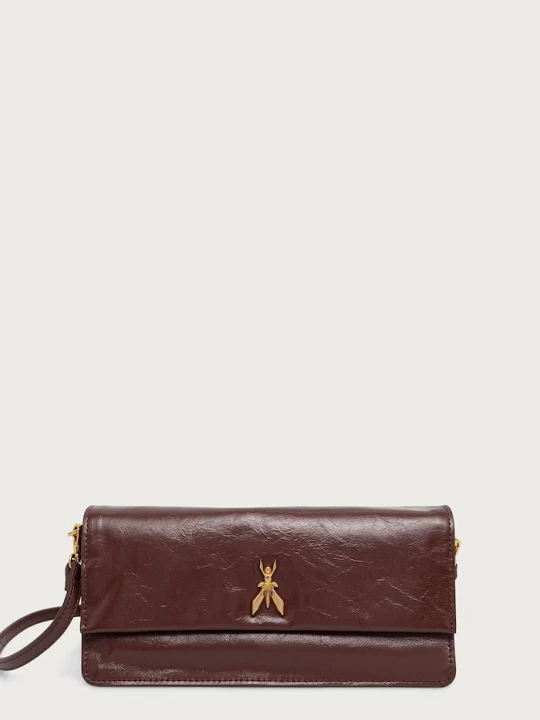 Obrázek produktu Patrizia Pepe crossbody kabelka dámská kožená hnědá