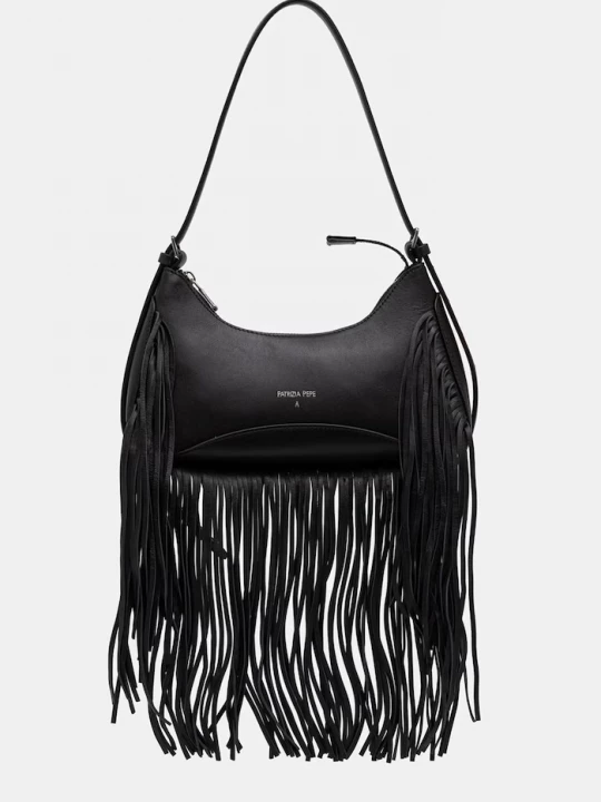 Obrázek produktu Patrizia Pepe hobo kabelka dámská kožená černá