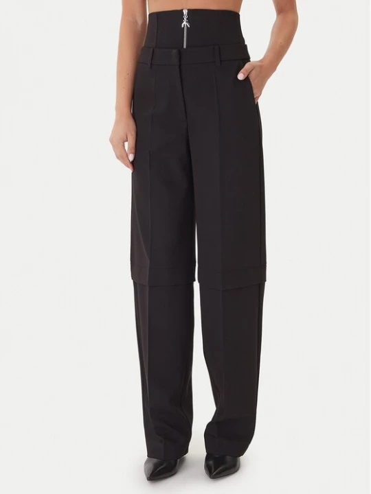 Obrázek produktu Patrizia Pepe Kalhoty z materiálu 2P1706 A498 Černá Regular Fit