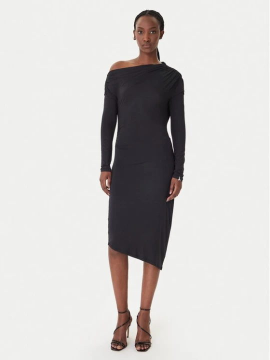 Obrázek produktu Patrizia Pepe Koktejlové šaty 8A1606/J37-K103 Černá Regular Fit