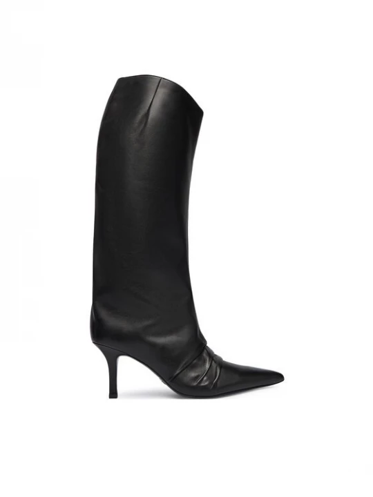 Obrázek produktu Patrizia Pepe Kozačky 2Y0037 L048 K103 Černá