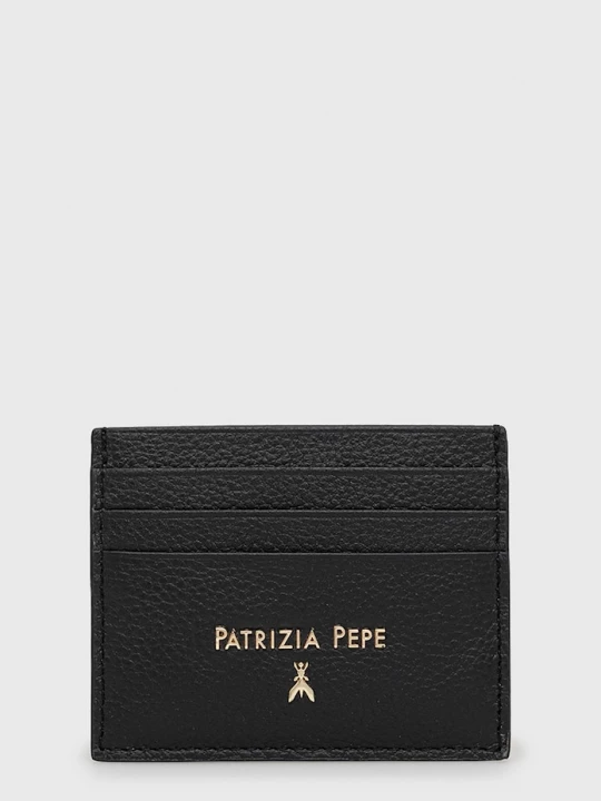 Obrázek produktu Patrizia Pepe Kožené pouzdro na karty Patrizia Pepe černá