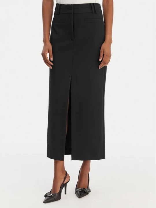 Obrázek produktu Patrizia Pepe Midi sukně 8G0515/A498-K103 Černá Regular Fit