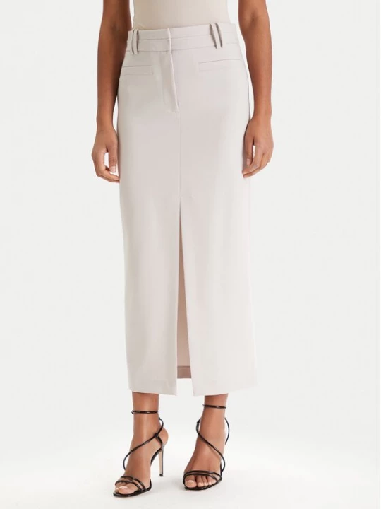 Obrázek produktu Patrizia Pepe Midi sukně 8G0515/A498-S748 Šedá Regular Fit